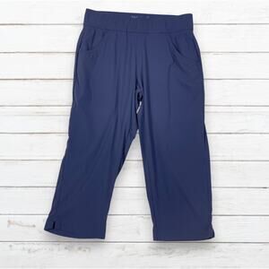 COLUMBIA Omni Shield Gray‎ Womens Crop Nylon Pants Outdoor Fishing Hiking Size S